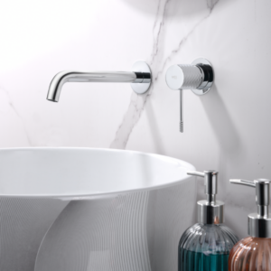 Grifo de lavabo empotrado monomando cromado serie Génova