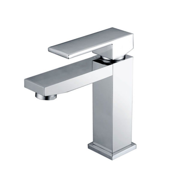 Monomando de lavabo cromado serie Valencia.