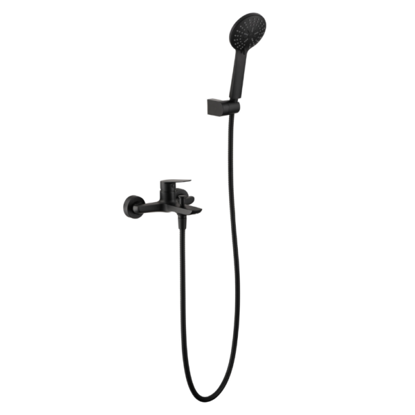 Grifo de baño/ducha negro mate Mod Bélgica.