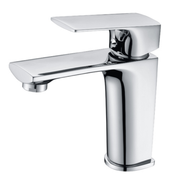 Monomando de lavabo cromado serie Bali.