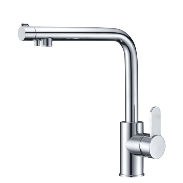 Grifería de cocina monomando cromado serie Montecarlo.