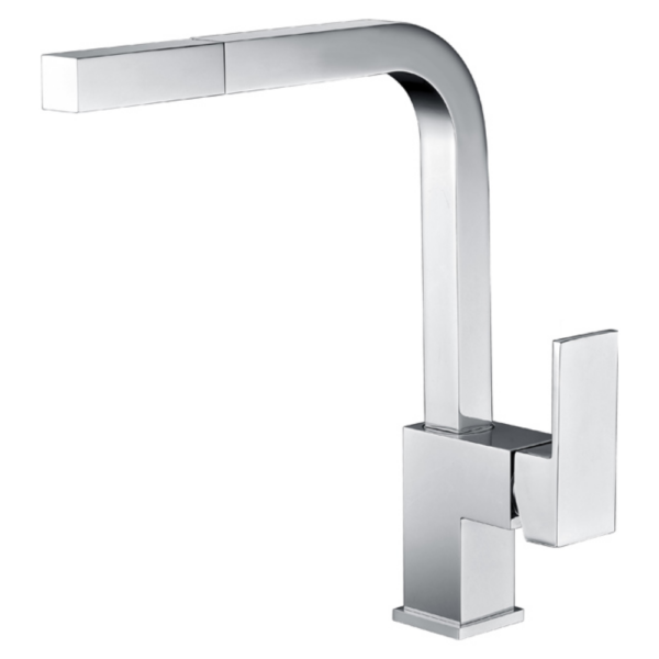 Grifería de cocina monomando cromado serie  Venecia.