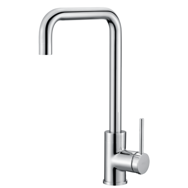 Grifería de cocina monomando cromado serie Loira.