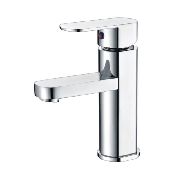 Monomando de lavabo cromado serie Liverpool.