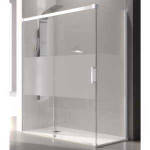 Angular de ducha Glasé + Panel fijo