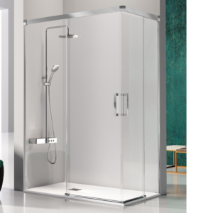 Angular de ducha Glasé 2 correderas