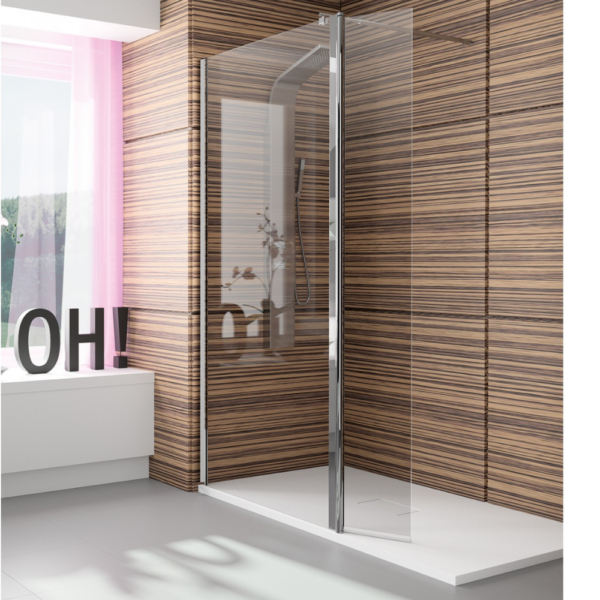 Panel fijo de ducha+ barra articulada S300.