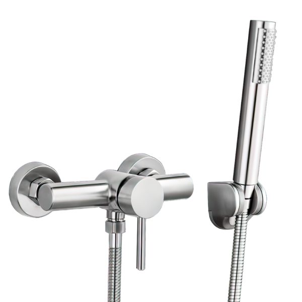 Grifo de ducha monomando cromado serie Palancia