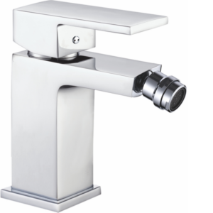Grifo de bidé monomando cromado serie Vinalopo