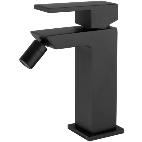 Grifo de bide monomando negro mate serie Vinalopo