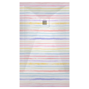 Plato de ducha Duplach Stone 3d acabado Aquarela 03.