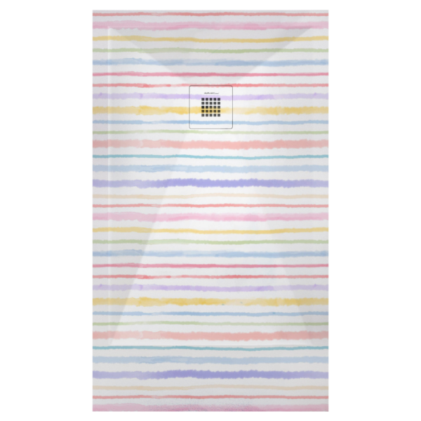 Plato de ducha Duplach Stone 3d acabado Aquarela 03.