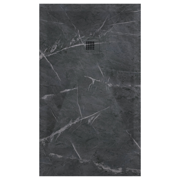 Plato de ducha Duplach Stone 3d acabado Marquina.