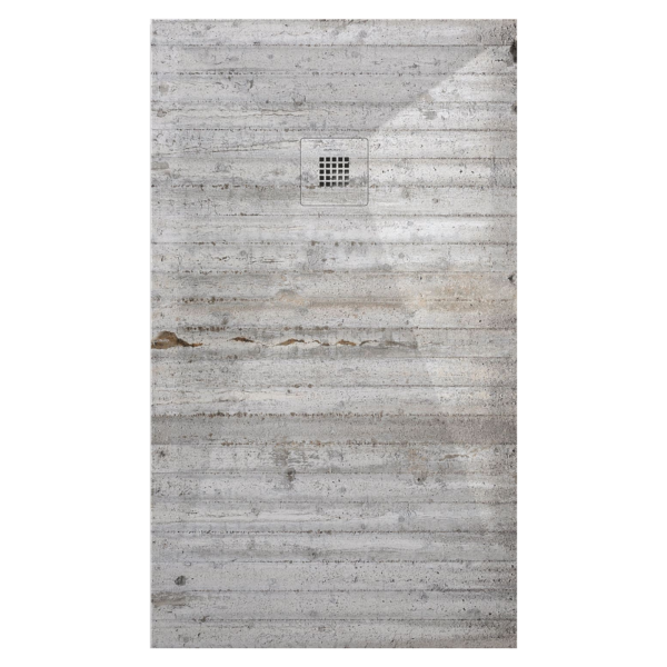 Plato de ducha Duplach Stone 3d acabado Cemento 3