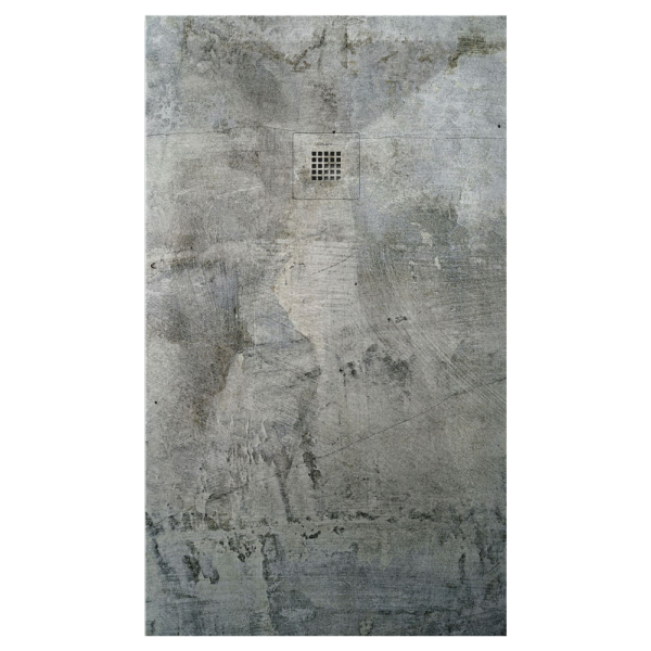 Plato de ducha Duplach Stone 3d acabado Cemento 5