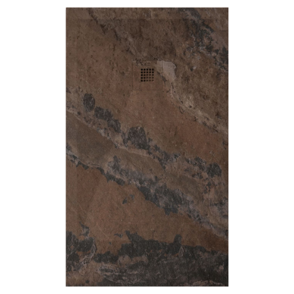 Plato de ducha Duplach Stone 3d acabado Mármol Oxido