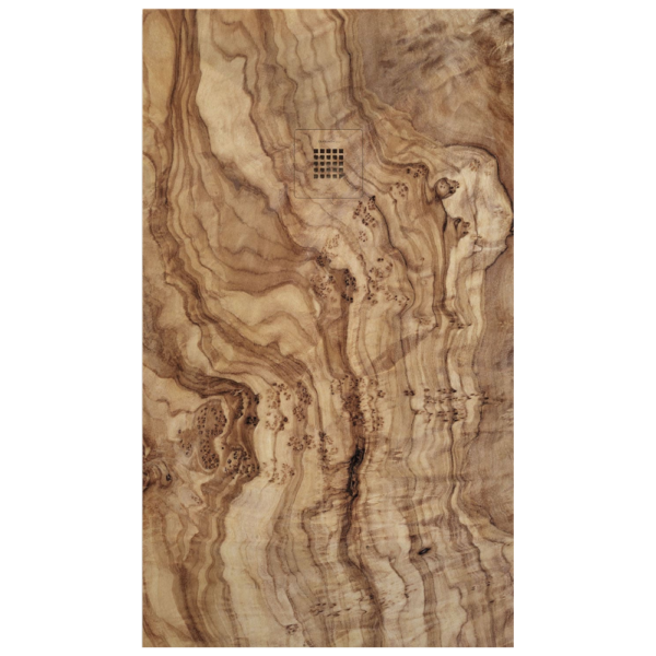 Plato de ducha Duplach Stone 3d acabado Olivo 01