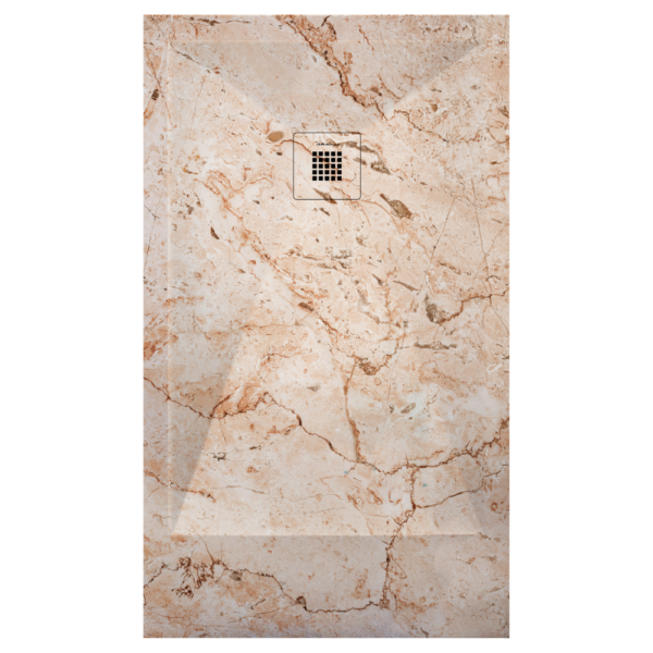 Plato de ducha Duplach Stone 3d acabado Jaspe.