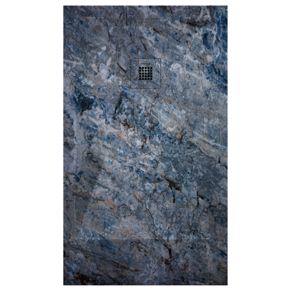 Plato de ducha Duplach Stone 3d acabado Sodalita.