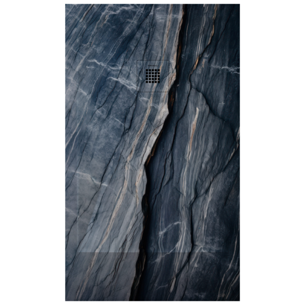 Plato de ducha Duplach Stone 3d acabado Esquisto.