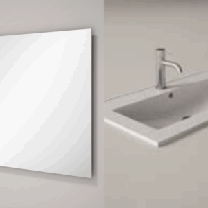 Lavabo flat + Espejo Sevilla